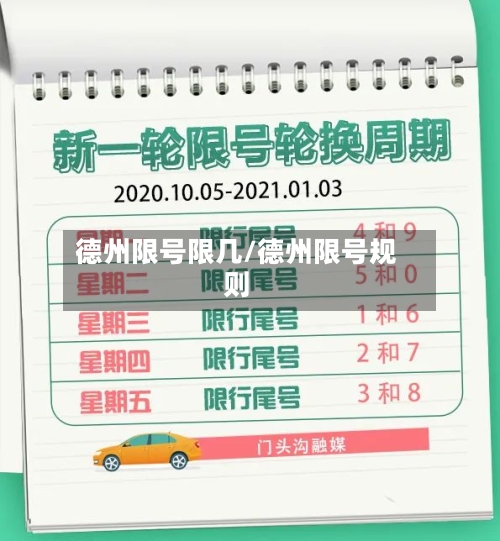 德州限号限几/德州限号规则