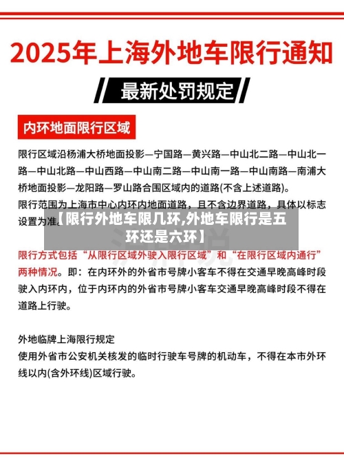 【限行外地车限几环,外地车限行是五环还是六环】