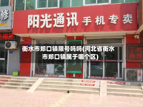 衡水市郑口镇限号吗吗(河北省衡水市郑口镇属于哪个区)