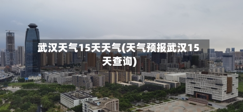 武汉天气15天天气(天气预报武汉15天查询)
