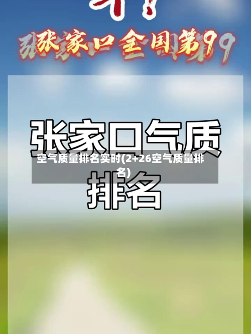 空气质量排名实时(2+26空气质量排名)