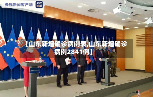 【山东新增确诊病例表,山东新增确诊病例2841例】