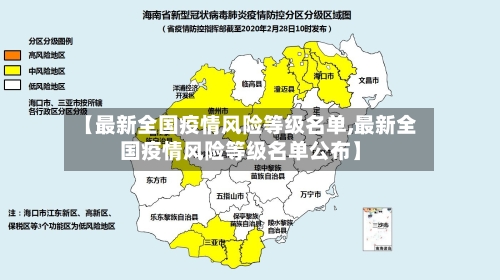 【最新全国疫情风险等级名单,最新全国疫情风险等级名单公布】