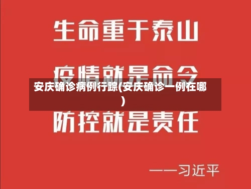 安庆确诊病例行踪(安庆确诊一例在哪)