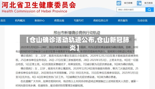 【仓山确诊活动轨迹公布,仓山新冠肺炎】