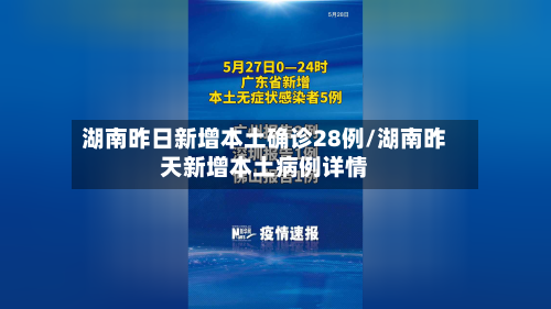 湖南昨日新增本土确诊28例/湖南昨天新增本土病例详情