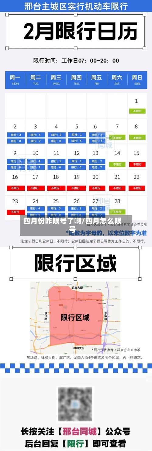 四月份咋限号了啊/四月怎么限号