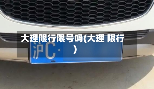大理限行限号吗(大理 限行)