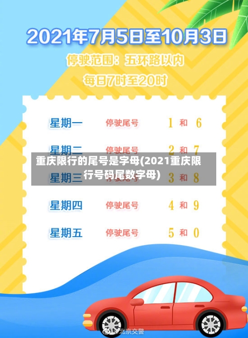 重庆限行的尾号是字母(2021重庆限行号码尾数字母)