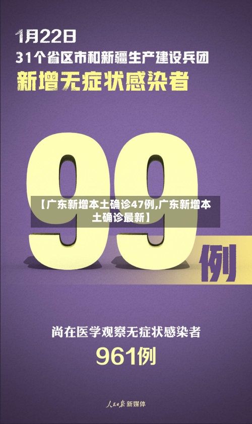 【广东新增本土确诊47例,广东新增本土确诊最新】