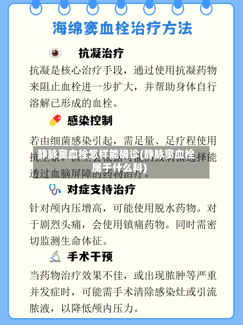 静脉窦血栓怎样能确诊(静脉窦血栓属于什么科)