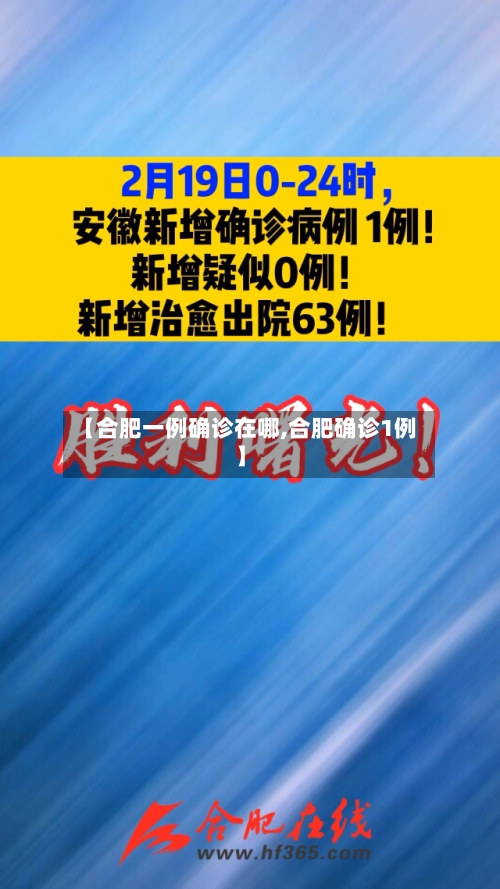 【合肥一例确诊在哪,合肥确诊1例】