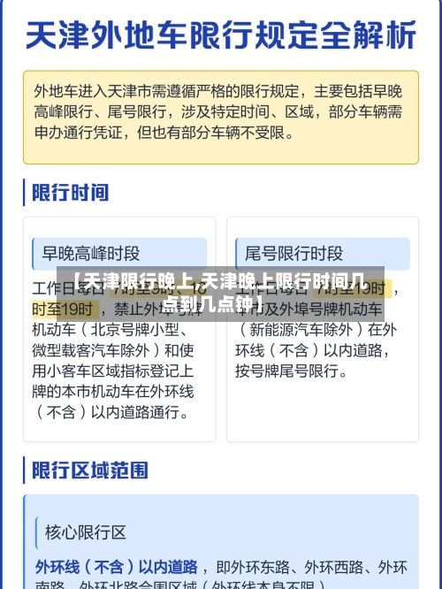【天津限行晚上,天津晚上限行时间几点到几点钟】