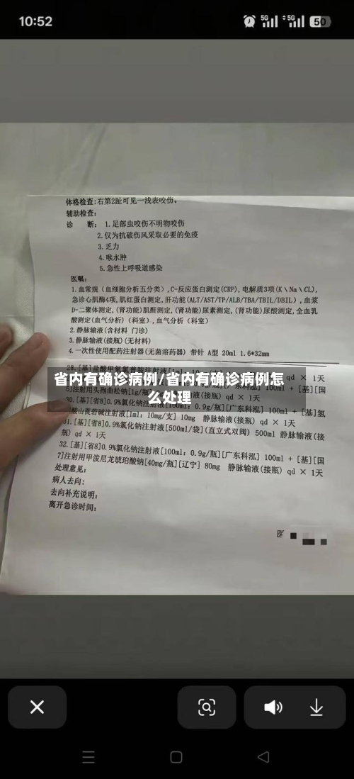 省内有确诊病例/省内有确诊病例怎么处理