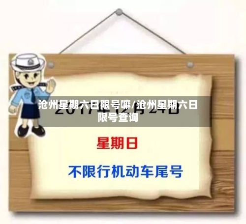 沧州星期六日限号嘛/沧州星期六日限号查询