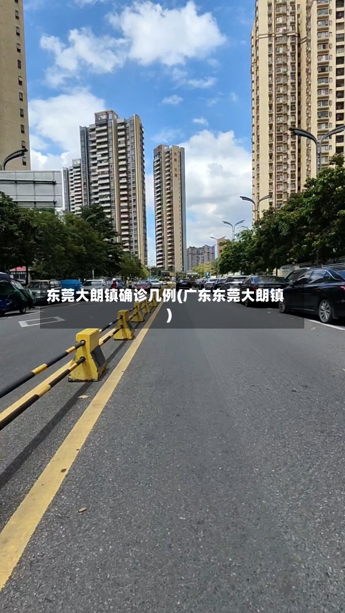 东莞大朗镇确诊几例(广东东莞大朗镇)