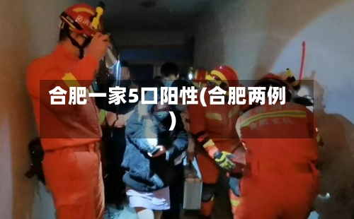 合肥一家5口阳性(合肥两例)