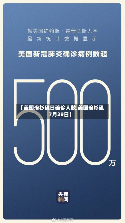 【美国洛杉矶日确诊人数,美国洛杉矶7月29日】