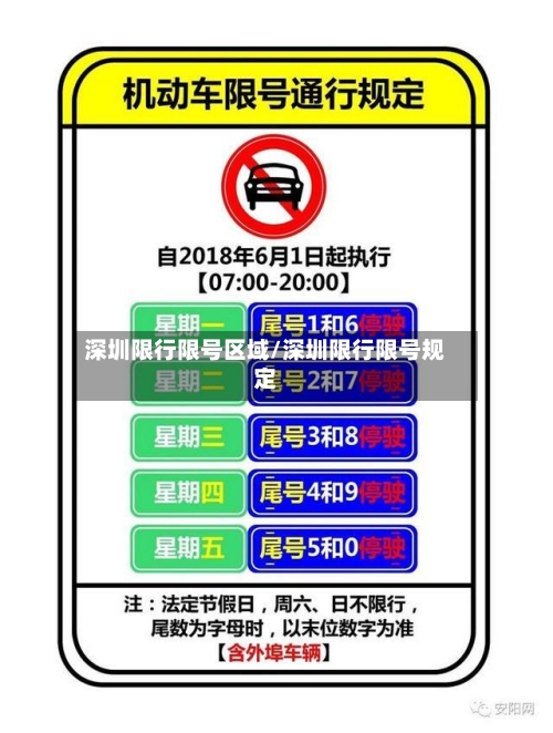 深圳限行限号区域/深圳限行限号规定