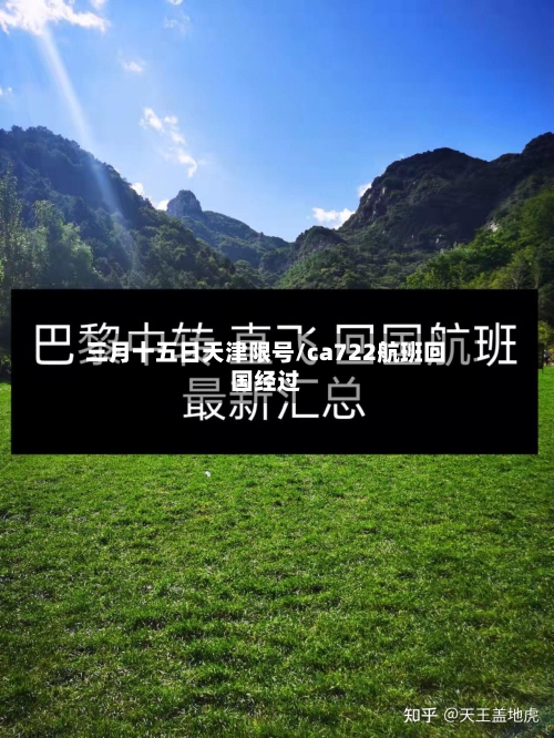 三月十五日天津限号/ca722航班回国经过