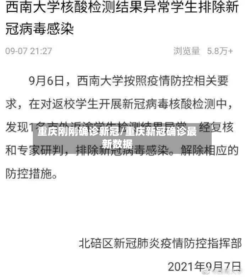 重庆刚刚确诊新冠/重庆新冠确诊最新数据