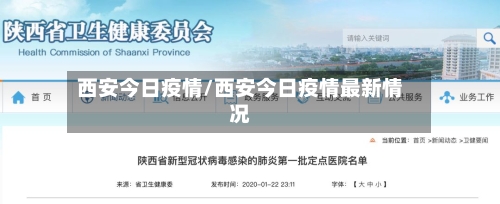 西安今日疫情/西安今日疫情最新情况