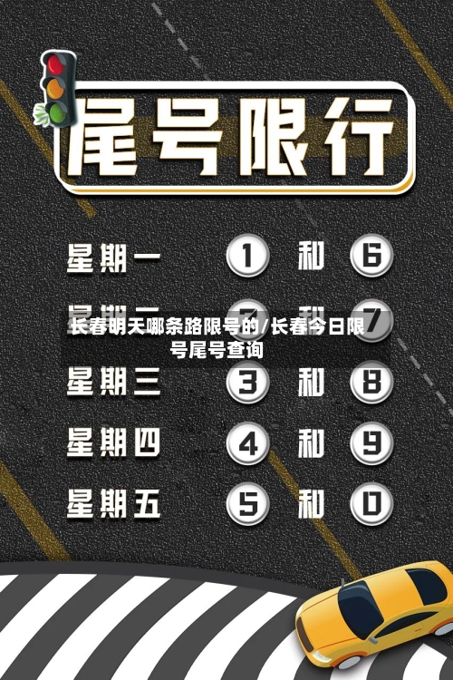 长春明天哪条路限号的/长春今日限号尾号查询