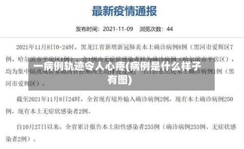 一病例轨迹令人心疼(病例是什么样子有图)