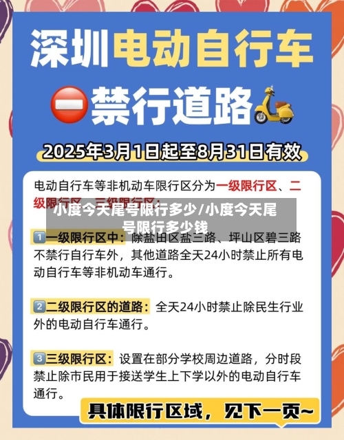 小度今天尾号限行多少/小度今天尾号限行多少钱