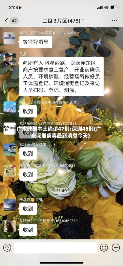 广东昨增本土确诊47例:深圳46例(广东深圳病毒最新消息今天)
