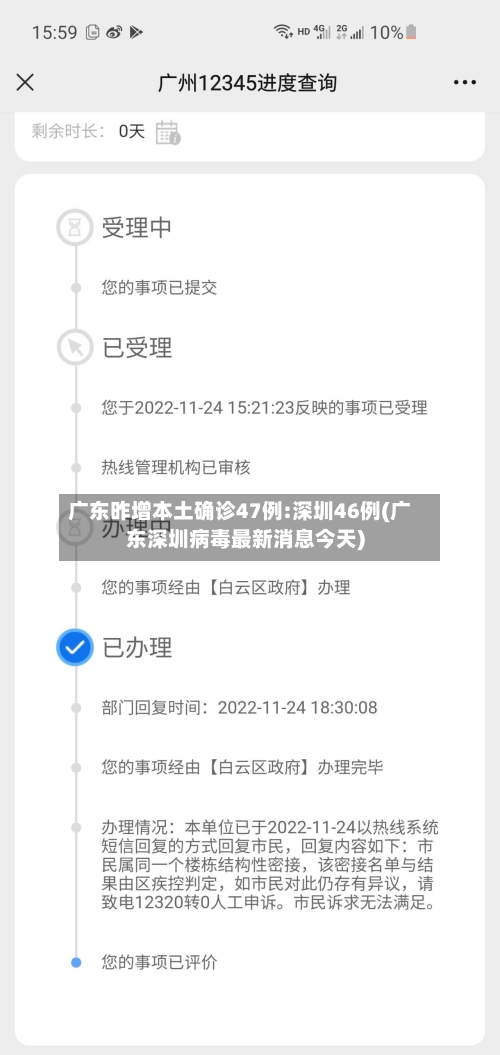 广东昨增本土确诊47例:深圳46例(广东深圳病毒最新消息今天)