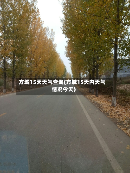 方城15天天气查询(方城15天内天气情况今天)