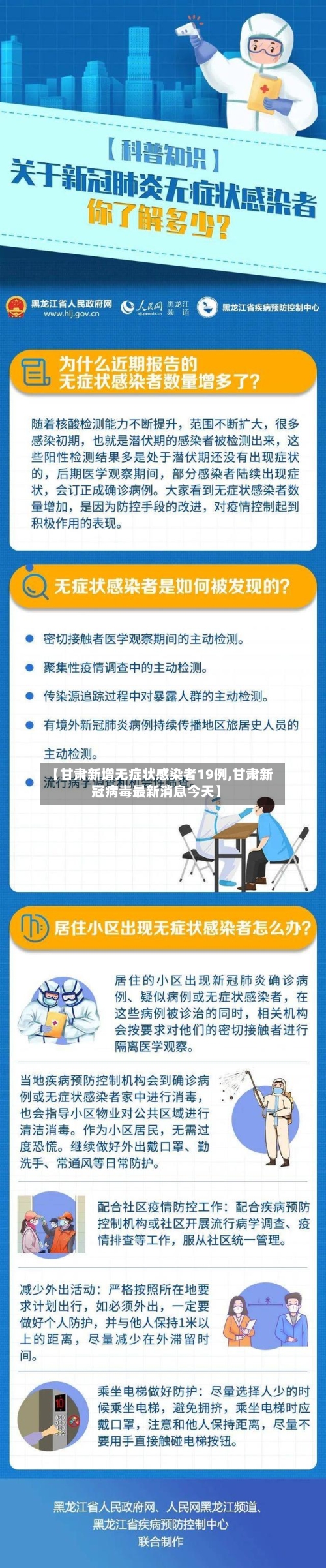【甘肃新增无症状感染者19例,甘肃新冠病毒最新消息今天】