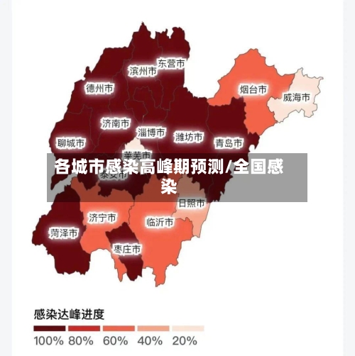 各城市感染高峰期预测/全国感染