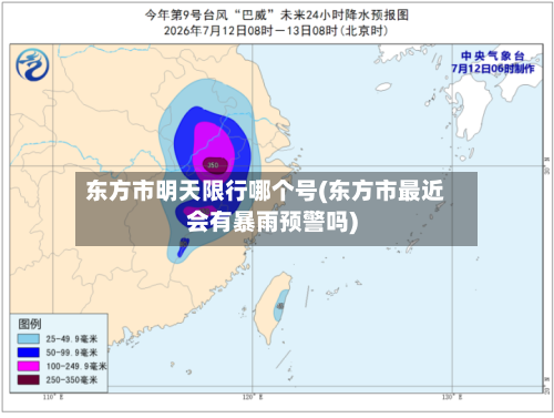 东方市明天限行哪个号(东方市最近会有暴雨预警吗)