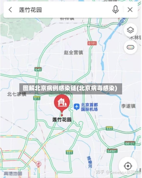 图解北京病例感染链(北京病毒感染)