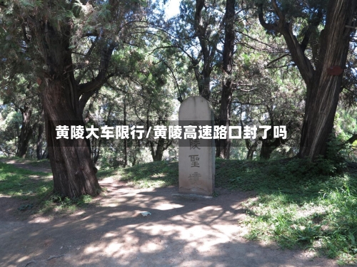 黄陵大车限行/黄陵高速路口封了吗
