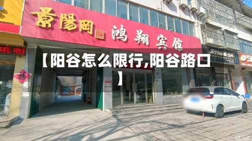 【阳谷怎么限行,阳谷路口】