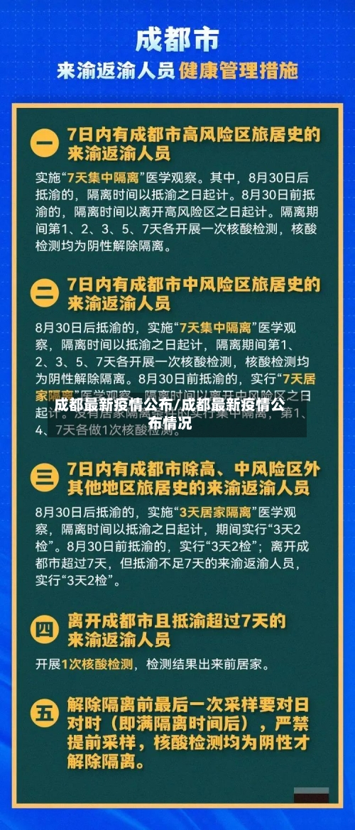 成都最新疫情公布/成都最新疫情公布情况