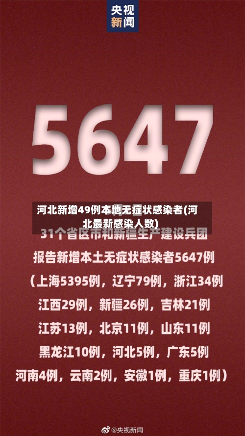 河北新增49例本地无症状感染者(河北最新感染人数)