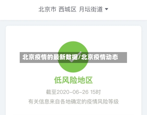 北京疫情的最新数据/北京疫情动态