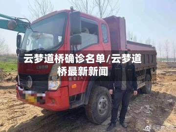 云梦道桥确诊名单/云梦道桥最新新闻