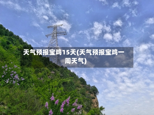 天气预报宝鸡15天(天气预报宝鸡一周天气)