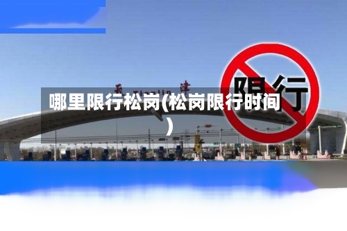 哪里限行松岗(松岗限行时间)