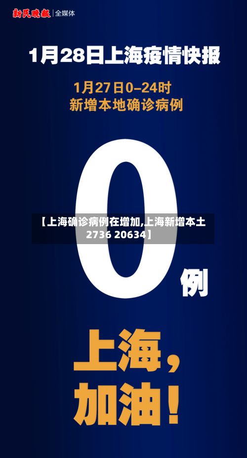 【上海确诊病例在增加,上海新增本土2736 20634】