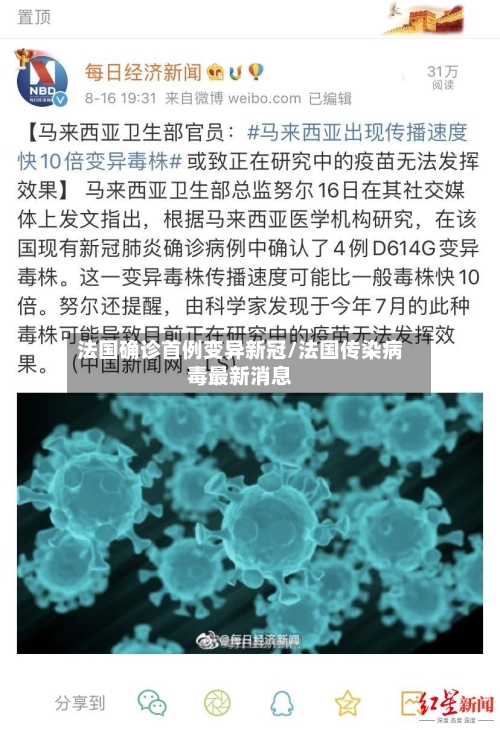 法国确诊首例变异新冠/法国传染病毒最新消息
