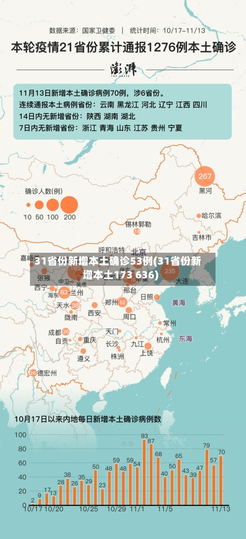 31省份新增本土确诊53例(31省份新增本土173 636)