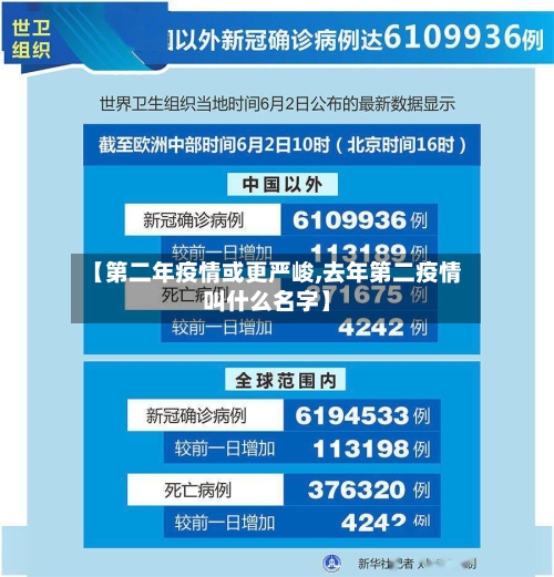 【第二年疫情或更严峻,去年第二疫情叫什么名字】