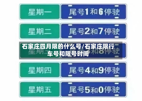 石家庄四月限的什么号/石家庄限行车号和限号时间