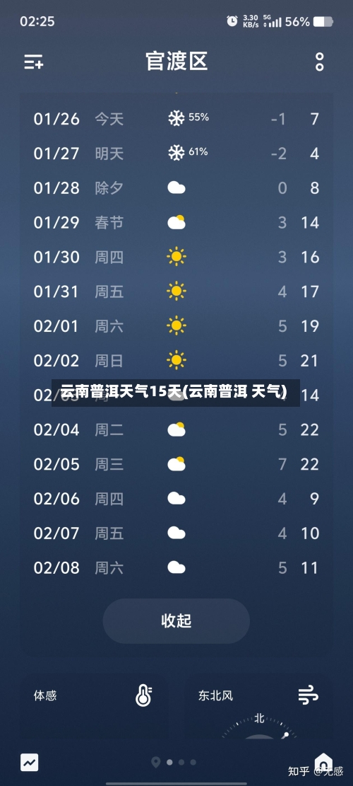 云南普洱天气15天(云南普洱 天气)